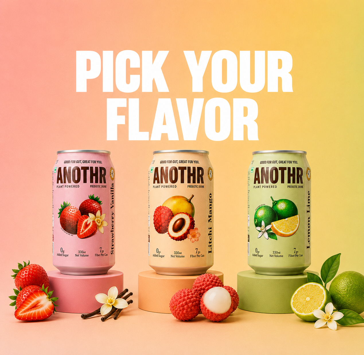 Combo Pack (Litchi Mango & Lemon Lime)
