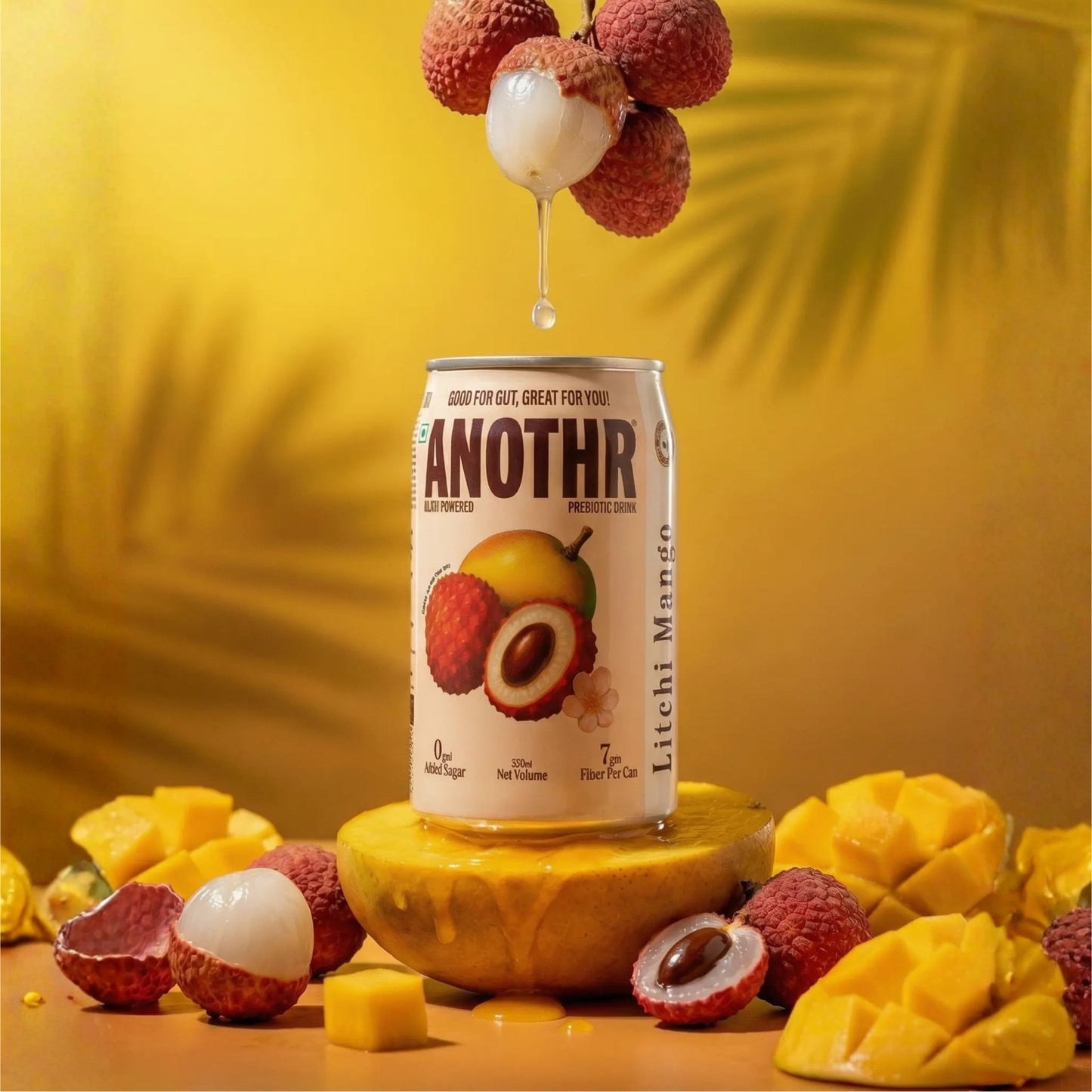 Litchi Mango | ANOTHR Prebiotic Cold Drink
