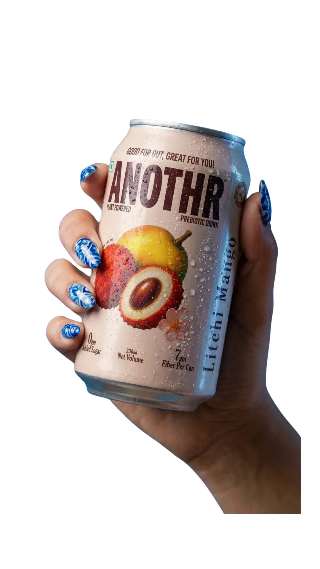 Hand holding ANOTHR Can